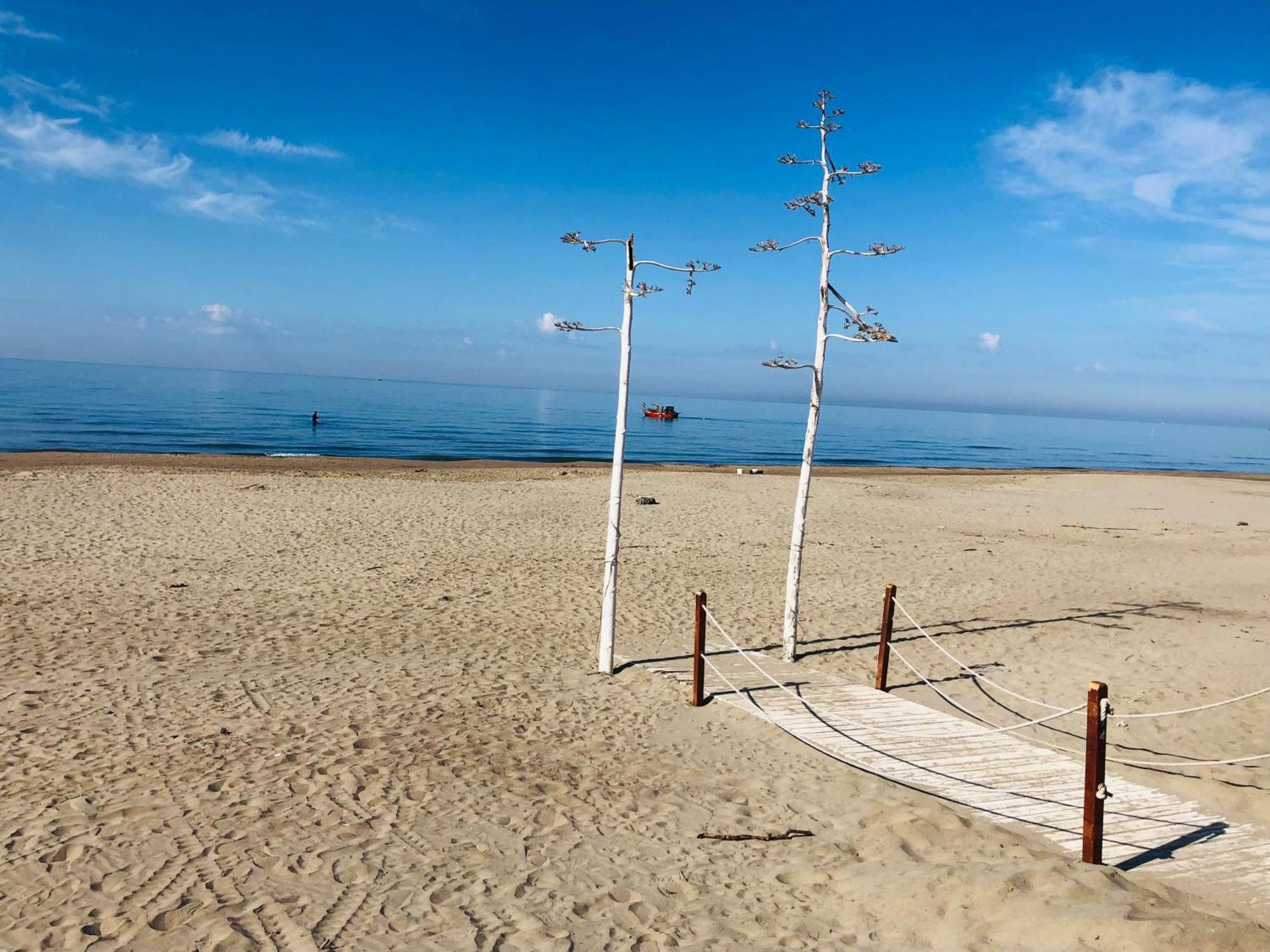 Villa La Stella Sea House Torvaianica Esterno foto